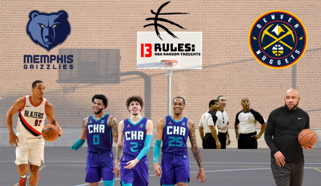 13 Rules NBA Refs