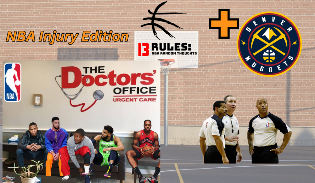 13 Rules Injuries