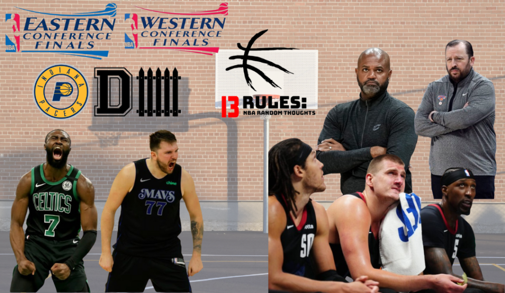 NBA Conference Finals 13 Rules