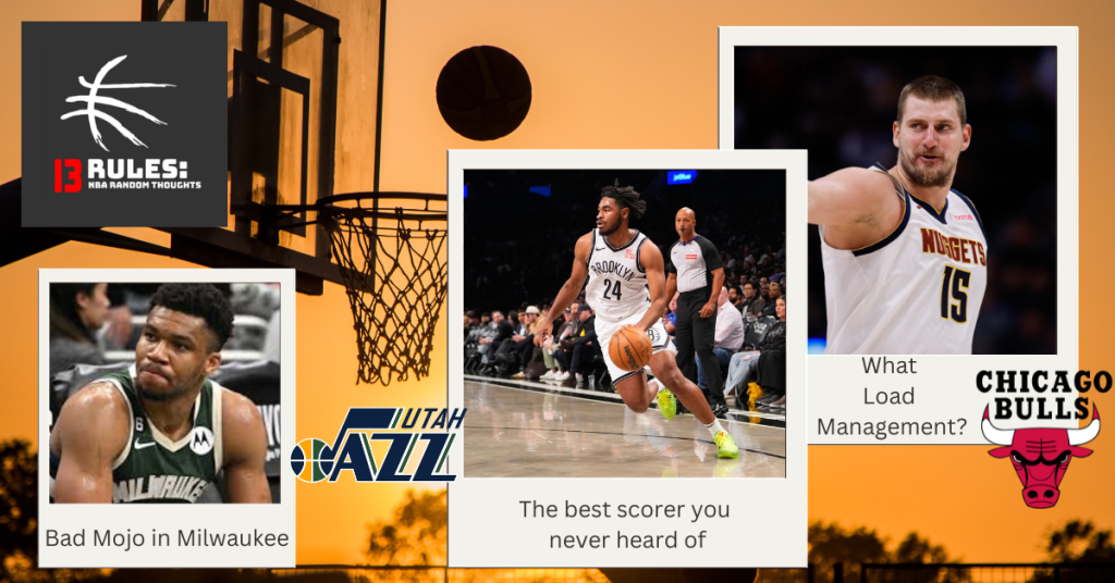 Early NBA Season Thoughts