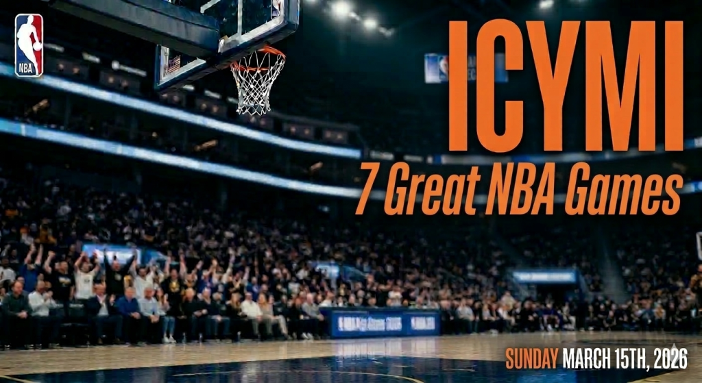 NBA Scores and Game Recaps for March 15 2026