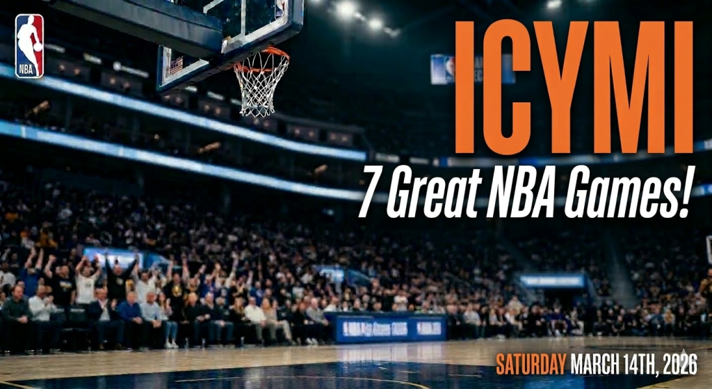 NBA Scores and Game Recaps for March 14 2026